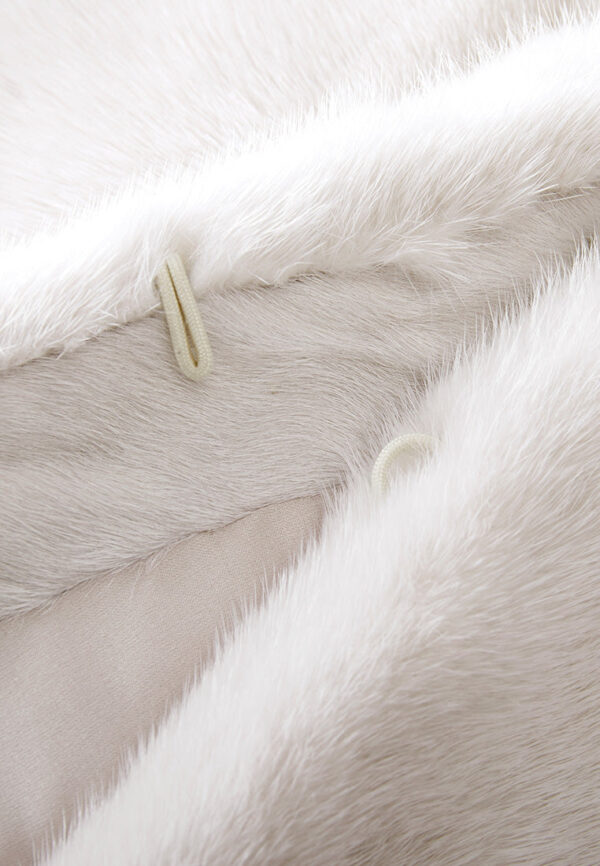 Fur Cropped Cape - Image 5