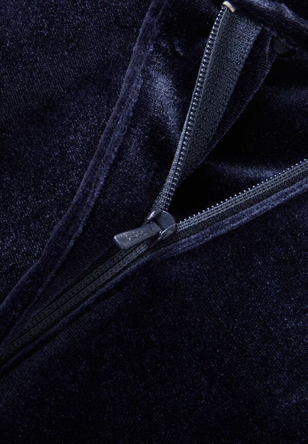 Velvet Wide-leg Elasticated Pants - Image 6