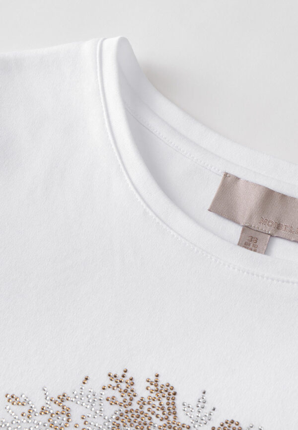 Crystal-embellished T-shirt - Image 3