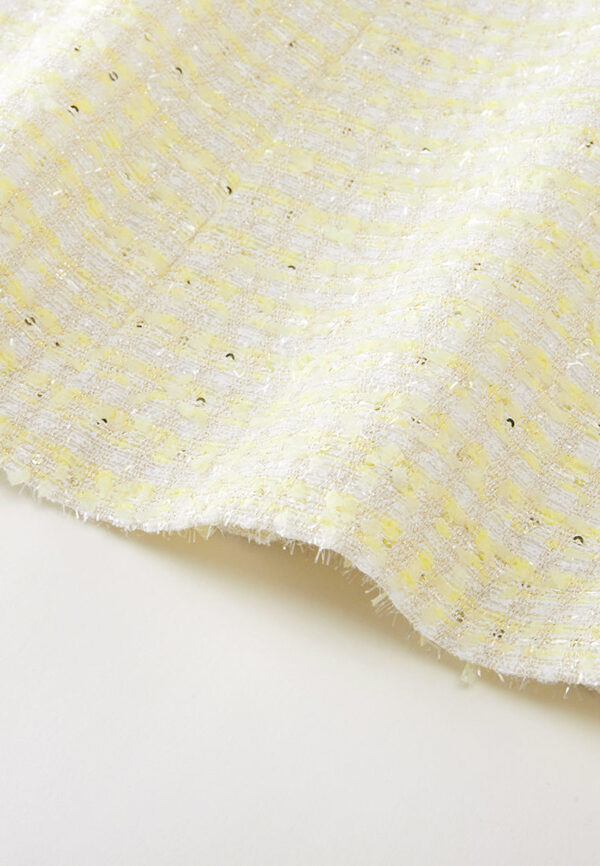 Contrasting-trim Braided-detail Sequin-detail A-line Dress - Image 6