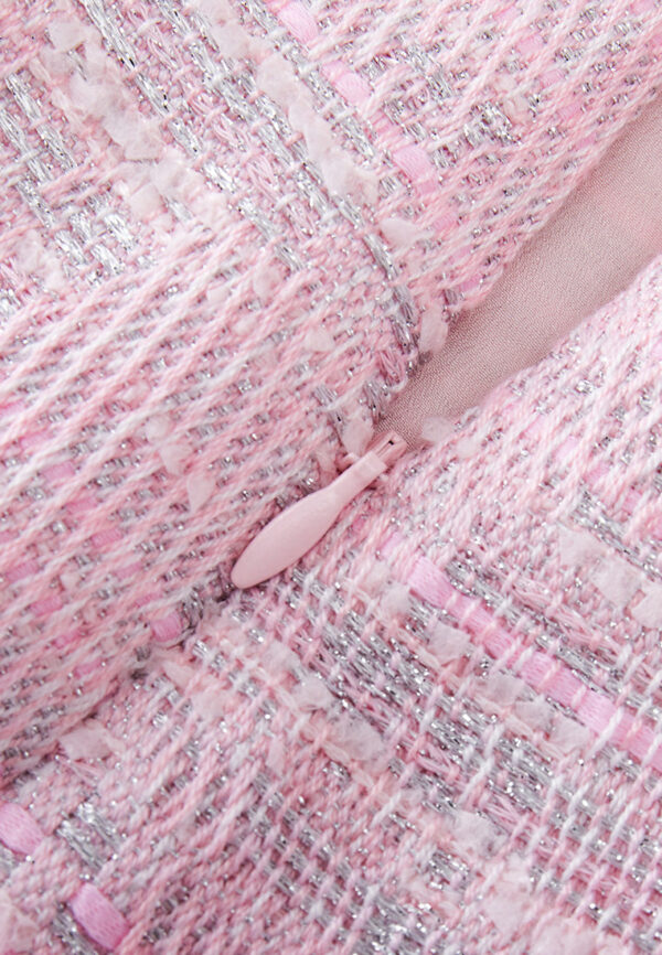 Braided-trim Lurex Skirt - Image 5