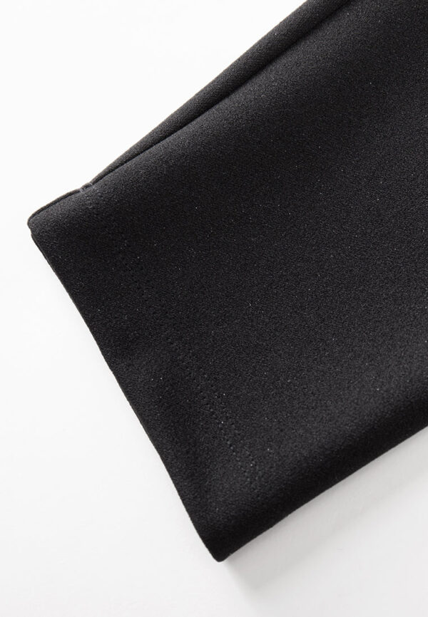 Embellished Stand-collar Jersey top - Image 6