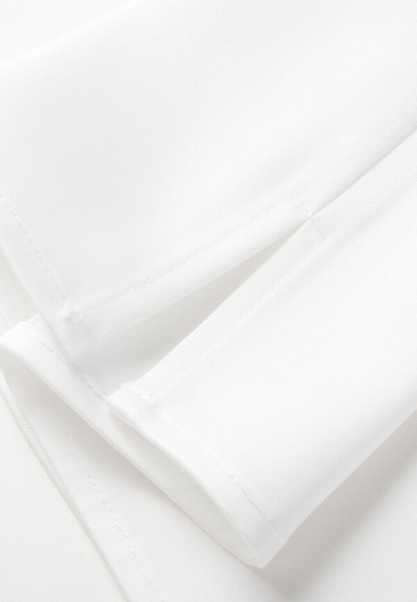 Appliqué Patchwork Puff-sleeve Top - Image 5